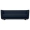 Blue and Smoked Oak Sahco Zero Vilhelm Sofa from by Lassen 1