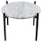 Table Single Deck en Marbre de Carrare Blanc par Ox Denmarq 1