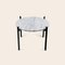 White Carrara Marble Single Deck Table by Ox Denmarq 2