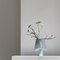 Mini Light Grey Sphere Square Vase by 101 Copenhagen, Set of 4 2