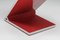 Niederländischer Rot Lack Zig Zag Stuhl von Gerrit Thomas Rietveld für Cassina 12