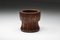 Large Japanese Rustic Wooden Mortar and Pestle, 1920s, Image 3