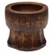 Large Japanese Rustic Wooden Mortar and Pestle, 1920s 1