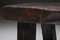 Consolle o panca Wabi-Sabi rustica marrone, anni '20, Immagine 9