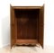 Antique Vintage Oak Panelled Wardrobe Linen Press Cupboard, 1955 10