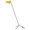 Yellow and Black Cinquanta Floor Lamp by Vittoriano Viganò for Astep 1