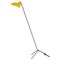 Yellow and Black Cinquanta Floor Lamp by Vittoriano Viganò for Astep, Image 1