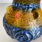 German Fat Lava Op Art Pottery Vase from Jasba Ceramics, Set of 2 8