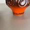Vase Fat Lava Op Art en Poterie de Jasba Ceramics, Allemagne, Set de 2 15