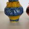 German Fat Lava Op Art Pottery Vase from Jasba Ceramics, Set of 2, Image 5