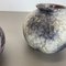 German Abstract Fat Lava Pottery Vases from Ruscha, 1970s, Set of 2, Image 15
