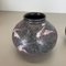 German Abstract Fat Lava Pottery Vases from Ruscha, 1970s, Set of 2, Image 6