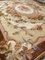 Tappeto piatto grande Aubusson antico invecchiato, Immagine 12