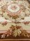 Large Antique Distressed Aubusson Flat Rug 14