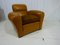 Fauteuil Art Déco en Cuir Aniline, 1920s 3