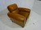 Art Deco Aniline Leather Club Chair, 1920s 10