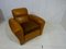 Art Deco Aniline Leather Club Chair, 1920s 4