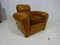Art Deco Aniline Leather Club Chair, 1920s 6