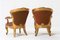 Large Antique Italian Giltwood Armchairs, Set of 2, Image 7