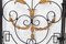 French Decorative Iron and Gilt Metal Gates, 1050s, Set of 2, Image 3