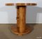 Art Deco Modernism 20th Century Pedestal Table in Thuya Magnifier 11