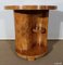 Art Deco Modernism 20th Century Pedestal Table in Thuya Magnifier 10