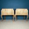 Tables de Chevet Vintage en Bois, Italie, 1950s, Set de 2 9