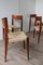 Scandinavian Teak Chairs by Poul Cadovius, 1960, Set of 4 5