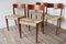 Scandinavian Teak Chairs by Poul Cadovius, 1960, Set of 4, Image 8