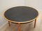 Table Ronde en Teck, Danemark, 1970s 4