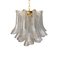 Striped Selle Murano Glass Chandelier from Murano Glass, Image 1