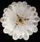 Veined White “Selle Alabastro” Murano Glass Chandelier from Murano Glass 6