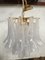 Lámpara de araña "Selle Alabastro" de cristal de Murano veteado, Imagen 3