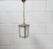 Brass & Glass Pendant Lamp, 1950s 10
