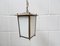 Brass & Glass Pendant Lamp, 1950s 2