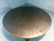 Large Round Coffee Table in Beech and Steel, 1960s 6