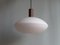 Suspension Mid-Century en Opaline, Scandinavie 9