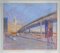 Renato Criscuolo, Urban Landscape, Original Oil on Canvas, Framed, Image 1