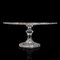Vintage French Cake Stand in Cut Glass, 1950 3