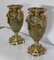 19th Century Louis XVI Style Onyx and Bronze Vases, Set of 2 3