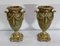 19th Century Louis XVI Style Onyx and Bronze Vases, Set of 2 1