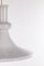 Lámpara colgante danesa blanca de vidrio opalino soplado de Michael Bang para Holmegaard, años 80, Imagen 8