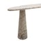 White Carrara Marble Eros Console Table by Angelo Mangiarotti for Skipper, Italy 6