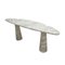 White Carrara Marble Eros Console Table by Angelo Mangiarotti for Skipper, Italy 3