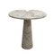 Italian Eros Carrara Marble Side Table by Angelo Mangiarotti for Skipper 1