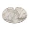 Italienischer Eros Carrara Marmor Beistelltisch von Angelo Mangiarotti für Skipper 5