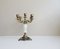 Italian Candlestick in Onyx and Metal, 1970s, Image 4