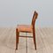 Dänische Gs60 60er von Arne Wahl Iversen für Glycinate Chair Factory, 1960er, 4er Set 9
