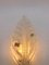 Lampada da parete a forma di foglia di Archimede Seguso per Seguso, Immagine 6