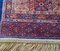 Orient Teppich in Blau und Rot mit Fransen 6